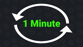 1 Minute Interval Timer [upl. by Nylkcaj697]