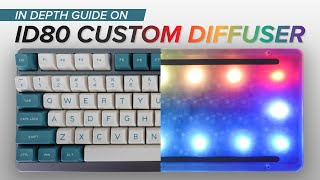 ID80 Custom Diffuser Tutorial  Mechanical Keyboards [upl. by Nepean923]