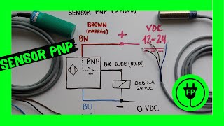 ⚡Instalar y conectar un sensor PNP ⚡ INDUSTRIAL [upl. by Ahiel]