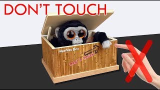 DONT TOUCH BOX   Useless box with arduino  DIY [upl. by Vinna]