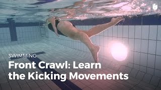 Swimming Techniques Leg Movements  Front Crawl [upl. by Ocsic]