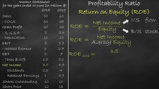 Profitability Ratio  Return on Equity [upl. by Tarsuss393]