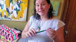 Rug Hooking amp Punch Needle Absolute Beginner Tutorial Tools amp Techniques [upl. by Enyawed878]