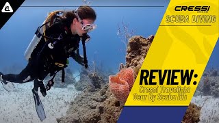 Gear Review  Scuba Lab Reviews Cressi Travelight Gear [upl. by Klarika]