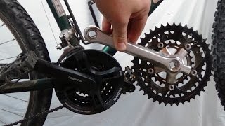 Crankset Removal amp Installation  Bike [upl. by Leryt]