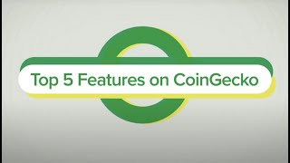 CoinGecko Features and Tools [upl. by Aititel]