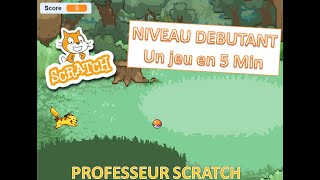 Comment créer un jeu scratch pour débutant [upl. by Ecirb]