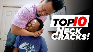 TOP 10 LOUDEST NECK CRACKS 😱💥 ASMR Chiropractic Adjustments amp Loud Back Cracking  Dr Tubio [upl. by Avid]