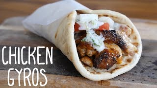 Chicken Gyros  Taste the World 4 [upl. by Hannavahs]