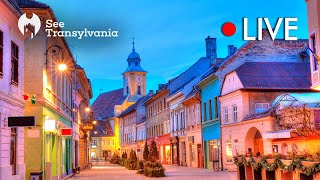 Michael Weiss Street Brasov  Pilvax Restaurant  🔴 Live Webcam [upl. by Burra552]