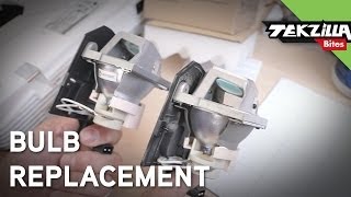 How to Replace a Projector Lamp [upl. by Anileve971]