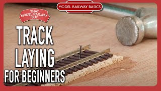 Track Laying For Beginners  Model Railway Basics Episode 2 [upl. by Umeko]