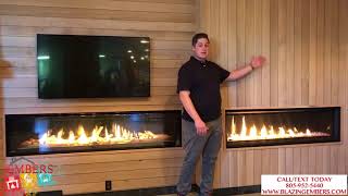 Napoleon Luxuria vs Vector Series Linear gas fireplace what is the difference [upl. by Cartwell]