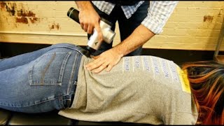 EXTREMELY LOUD Chiropractic CRACKING takes 14 YEARS of Pain Away [upl. by Cutter]