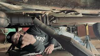 REPLACING FORD ESCAPE EXHAUST SUPER EASY [upl. by Claretta212]