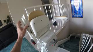 Acorn 180 Curved Stairlift Removal [upl. by Goeger946]