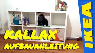 IKEA KALLAX Aufbau  Aufbauanleitung [upl. by Dimond]