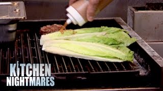 Chef Serves Gordon Grilled Lettuce  Kitchen Nightmares [upl. by Luaped531]