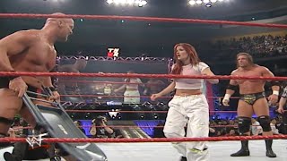 Stone Cold Triple H amp Stephanie Vs The Hardy Boyz amp Lita Part 2 [upl. by Epotimet]