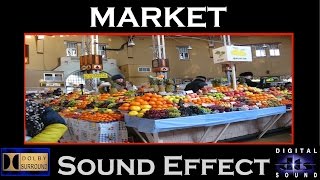 Market Ambience  Sound Effect  HD [upl. by Oinimreh417]