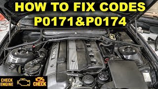 HOW TO FIX P0171 amp P0174 Codes  COMMON E46 VACUUM LEAKS [upl. by Anelah]