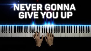 Rick Astley  Never Gonna Give You Up  Piano cover [upl. by Milla]