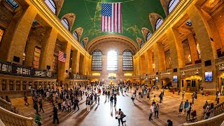 Walking Tour of Grand Central Terminal — New York City 【4K】🇺🇸 [upl. by Nomra]