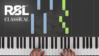 Jasmine Flower Song  RSL Rockshool Classical Piano Grade 1  Synthesia Piano tutorial [upl. by Reidar]