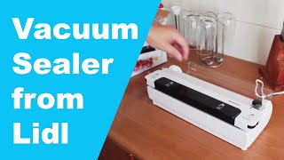 Silver Crest Vacuum Sealer [upl. by Ahsinroc]