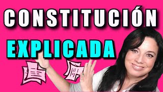 CONSTITUCION ESPAÑOLA EXPLICADA 1️⃣ [upl. by Ahsiym]