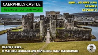 Caerphilly Castle  The Largest in Wales 2nd in Britain [upl. by Mccullough339]