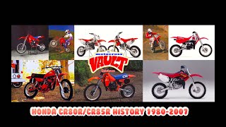 The History of Hondas CR80R and CR85R from 19802007 [upl. by Darrell]