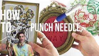 How To Punch Needle [upl. by Taub860]