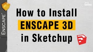 How to Install Enscape 3d for Sketchup and Fix Common Issues [upl. by Sualocin]