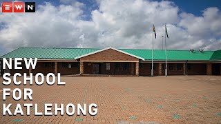 Gauteng govt opens revamped school in Katlehong [upl. by Jerrie501]