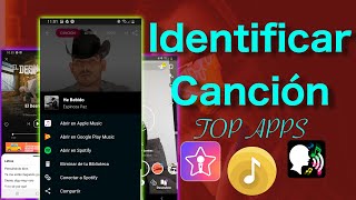 4 Mejores Aplicaciones para identificar Canciones  ANDROID 2021 [upl. by Langelo]