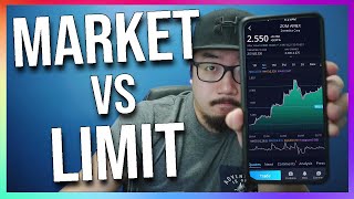 Market Order vs Limit Order EXPLAINED investing for beginners [upl. by Donegan827]