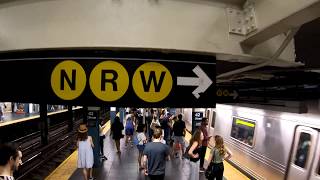 ⁴ᴷ The Busiest NYC Subway Station Times Square–42nd StreetPort Authority Bus Terminal [upl. by Dlonyer]