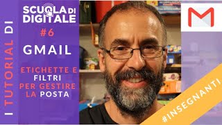 Come creare e usare etichette e filtri in Gmail tutorial [upl. by Shurwood15]