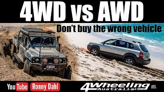 4WD vs AWD OffRoad [upl. by Winer891]