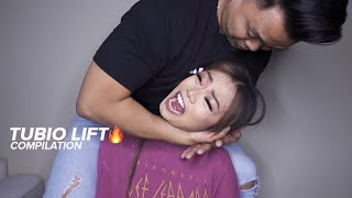 TUBIO LIFT TOP 100 LOUDEST CRACKS 🔥😱  COMPILATION Chiropractic Neck Adjustment Cracking  Asmr [upl. by Jilly]