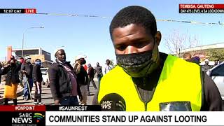 Gauteng Unrest  Update from Tembisa [upl. by George]