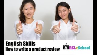 How to write a product review [upl. by Riancho]