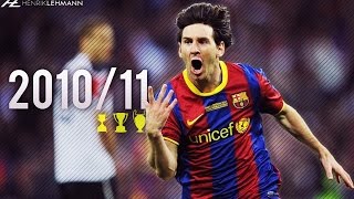 Lionel Messi ● 201011 ● Goals Skills amp Assists [upl. by Greg]