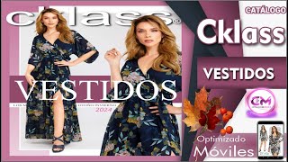 CKLASS VESTIDOS OTOÑO INVIERNO 2024 [upl. by Petes]