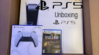 PlayStation 5 Unboxing l GameStop Preorder Bundle [upl. by Fira]