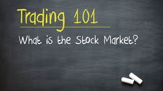 Trading 101 What is the Stock Market [upl. by Ibok]