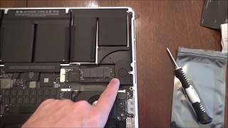 DIY  How to Replace Hard drive in Macbook Pro [upl. by Atilef]