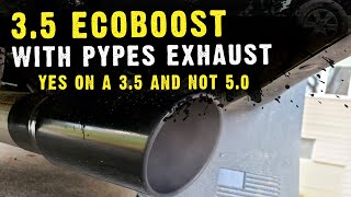 Ford f150 35 ecoboost exhaust [upl. by Annua]