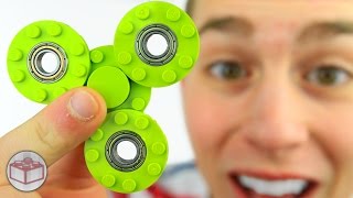 How To Build a Fidget Spinner from LEGO Bricks [upl. by Volny]